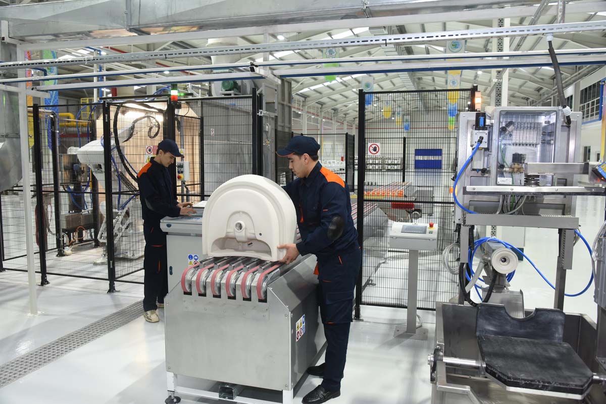 Michele Pulpito: There is no such technologically advanced ceramics factory in Italy as there is in Turkmenistan